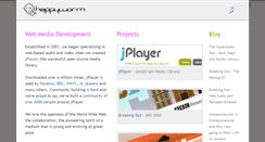 Desktop Screenshot of happyworm.com